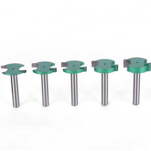 1pc T Type Slotting Cutter Bit Router Bit - Tungsten Steel Woodworking Milling Cutter for Precision Cutting(8x33x3) in Saudi Arabia