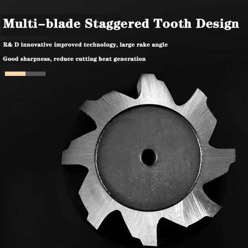1PC Type T Slot Milling Cutter for Metal HSS Woodruff Key Seat Router Bit Thickness 1-12mm Diameter 8-25mm ( Size : 8*1.5*6*55mm ) in Saudi Arabia