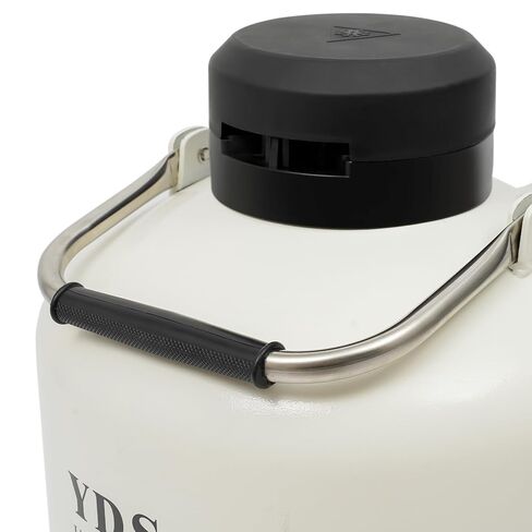 10L Liquid Nitrogen Container, Nitrogen Cryogenic Container (LN2), Aluminum Alloy Liquid Nitrogen Dewar Static Cryogenic Container Liquid Nitrogen Container in Saudi Arabia