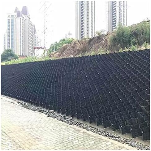 Gravel Stabilization Mesh for Patios & Driveways - Expandable Honeycomb for Pavers & Grass 8 x 10 m (26.25 x 32.81 ft) Stabilizer Solution in Kuwait