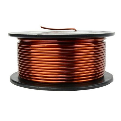 Copper Enameled Magnet Wire for Electric Motor Winding Wire | AWG 10 to 20 Gauges | Electrical Industrial Power Transformer Magnetic Coil Maker (10 Gauge, 1KG) red in Kuwait