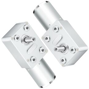 2 قطعة 12 فولت 200 دورة في الدقيقة موتور تروس ، 2A 20 واط عزم دوران عالي محرك تيار مباشر ، محرك تروس دودة صغير in Kuwait