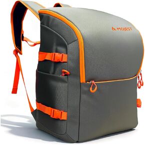 حقيبة ظهر لأحذية التزلج سعة 55 لتر، 6 جيوب، تصميم مريح، حقائب أحذية التزلج على الجليد المقاومة للماء، تخزن المعدات بما في ذلك السترة والخوذة والنظارات الواقية والقفازات والإكسسوارات، مناسبة للتزلج على المنحدرات in Kuwait