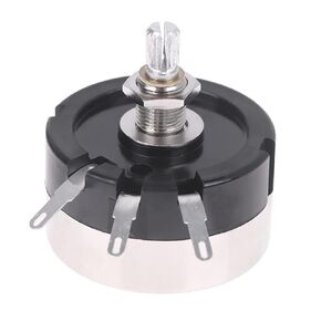 WX200 Dual-Wire Wound Potentiometer, 15W High Power Stereo Attenuator, 8Ω Resistance, 15mm Shaft Length in Kuwait