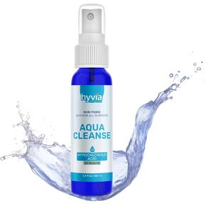 AquaCleanse Hypochlorous Acid 1 Gallon - Bulk All-Purpose Cleaner with HOCL, All-Natural Surface Cleaning Solution - Safe For Kids, Pets, & Daily Use | Clear Spray Made In USA | Refill in Kuwait