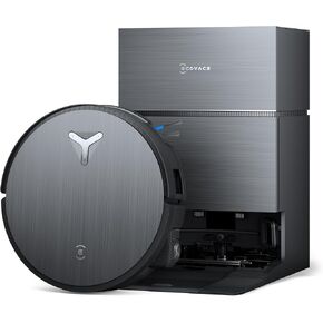 ECOVACS DEEBOT X11 PRO Omni Robot Vacuum and Mop، 19,500Pa Blast Suction، ممسحة دوارة ذاتية التنظيف فورية، بدون تشابك، ممسحة رفع تلقائية للسجاد والحماية من الانسكابات، شحن سريع GaN للمنازل الكبيرة in Kuwait