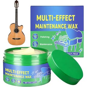 منظف ​​شمع تلميع الجيتار - 60 جرام تلميع الآلات الموسيقية، العناية بالجيتار، لاستعادة صيانة البيانو والكمان وبوق الكلارينيت in Kuwait