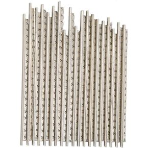 Guitar Fret Wire Set – White Copper Frets Wire Guitar Replacement Parts Set for Classic Wooden for Classical Acoustic Guitars Wooden Guitars,Silver in Kuwait