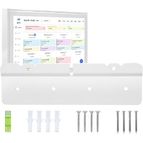 حامل جداري لتقويم Skylight مقاس 15 بوصة (الجيل 1.0) | خيارات التثبيت على المسمار أو المثقاب | تتضمن مجموعة تثبيت المستوى والمعدن - سهلة ومتعددة الاستخدامات لأي مساحة in Kuwait