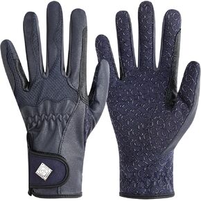 Horse Riding Gloves for Women, Non-Slip Silicone Palm Equestrian Gloves for Rein Control, Breathable All Season in Kuwait