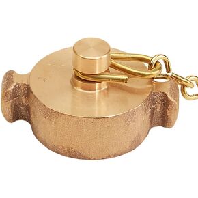 Brass Rocker Lug 1" NH Cap with Chain in Kuwait