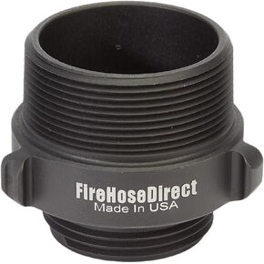 FireHoseDirect Aluminum 2 inch NPT to 1 1/2 inch NH Double Male Fire Hose Adapter in Kuwait