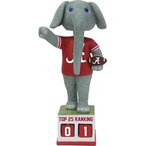 Big Al Alabama Crimson Tide Football Top 25 Ranking Tracker Bobblehead College in Kuwait