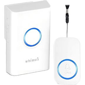 جهاز استدعاء الرعاية، زر اتصال الطوارئ اللاسلكي لكبار السن/كبار السن، المعاقين في المنزل، 500 قدم +، نظام تنبيه المكالمات المنزلية للممرضات SOS in Kuwait