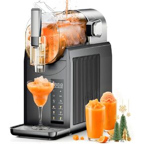 ماكينة سلوشي للمنزل، صانع مشروبات مجمدة احترافية - لا حاجة للثلج، تنظيف تلقائي، 6 برامج معدة مسبقًا، تجميد سريع في 15 دقيقة، الحفاظ على طازجة لمدة 4 ساعات، للمارجريتا المجمدة والفرابيه والميلك شيك والمزيد in Kuwait