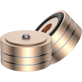 الذهب 4 قطعة 40x20 مللي متر الألومنيوم HiFi AMP المتكلم عزل حامل القرص الدوار DAC قدم الوسادة in Kuwait