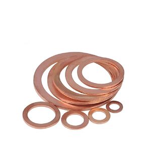 MIUYTRN M30x34mm-39mm Thickness 1-3mm Copper Washer Copper Seals Ring Gasket Lncrease The Thickening Marine Brass Washer cuicui(30x37x3) in Kuwait