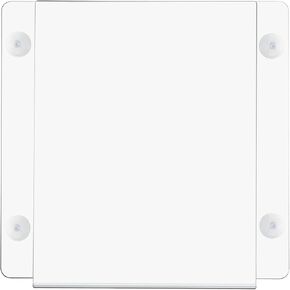 12-Packs Wall Mount Sign Holder, Plastic Wall Signs, Clear Frame Paper Holder with Suction Cups, Acrylic Sign Holders for Office, Home, Store, Restaurant in Saudi Arabia
