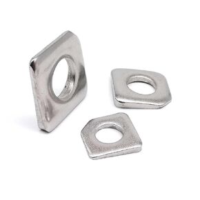 MIUYTRN M6 M8 M10 M12 M14 M16 M20 M24 GB853 304 Stainless Steel U-Steel Channel Steel Square Taper Inclined Missing Corner Washer Gasket cuicui(5pcs M8) in Kuwait