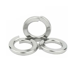 MIUYTRN GB859 304 Stainless Steel Light Spring Washer Split Lock Elastic Gasket M2 M2.5 M3 M4 M5 M6 M8 M10 M12 cuicui(100pcs M4) in Kuwait