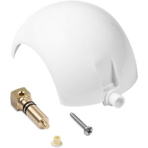 385310969 - Aftermarket Replacement Half Ball and Shaft Kit - White Compatible with Dometic in Kuwait