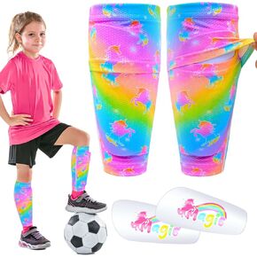 واقيات الساق لكرة القدم للأطفال والبنات الشباب، وسادات قصبة الساق لحماية الأطفال والبنات الصغار، أكمام واقيات قصبة القدم للأطفال من عمر 2-7 سنوات للفتيات الصغيرات in Kuwait