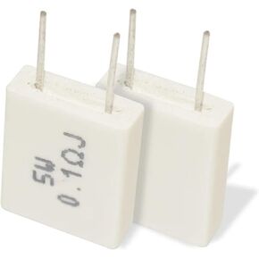 10 قطعة مقاوم أسمنت سيراميك غير حثي 5W 0R01 0R015 0R022 0R02 0R025 0R03 0R047 0R05 أوم 0.01R 0.015R 0.022R 0.02R 0.025R(BPR5W 0.36R 10 قطعة) in Kuwait