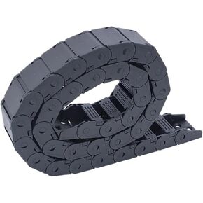 1-Meter Cable Drag Chain semi Enclosed Inner Opening Series J18BF.3. N 18 * 18 18 * 25 18 * 37 18 * 50(60mm,18x50 mm) in Kuwait