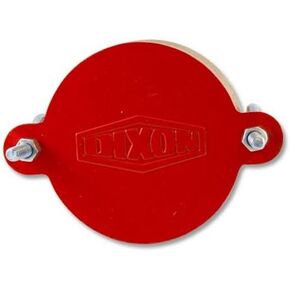 Dixon 2 1/2" Aluminum FDC Breakable Cap Inlet Connections ABC250 (Pack of 2) in Kuwait