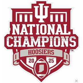 IU, Indiana Hoosiers 2025 National Championship Magnet, Logo 6 inch Magnet in Kuwait