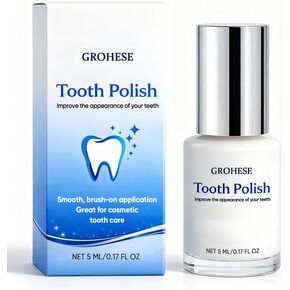 Tooth Polish, Tooth Whitening Paint, White Tooth Polish Paint for Teeth, Gentle & Safe Formula for Confident (1) in Kuwait