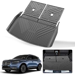 مناسب حسب الطلب لبساط البضائع 2023 2024 Toyota Crown - أسود TPE لجميع الأحوال الجوية شديد التحمل مقاوم للماء وبطانة خلفية للشحن وبطانة صندوق السيارة الخلفي in Kuwait