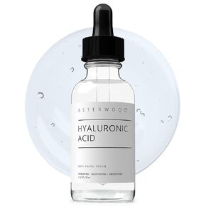 Asterwood Hyaluronic Acid Serum for Face - Plumping, Anti-Aging, Hydrating - Fragrance-Free - 8 Fl Oz in Kuwait