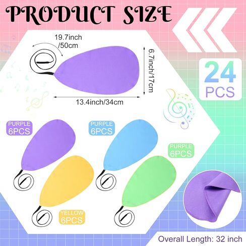 Lallisa 24 Pcs Clarinet Swab Cloth Bulk Cleaning Cloth Swab for Inside Tube Clarinet Cleaner Pull Through Instrument Fabric with Weighted String for Flute Piccolo Sax Saxophone, Multicolor in Saudi Arabia