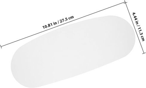 Zerodeko 2pcs Sandblasting Hood Lens Shield Inner Lens for Safety Sandblasting Replacement Protective Cover Comfortable for Long-Term Use in Saudi Arabia