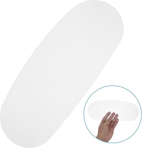 Zerodeko 2pcs Sandblasting Hood Lens Shield Inner Lens for Safety Sandblasting Replacement Protective Cover Comfortable for Long-Term Use in Saudi Arabia