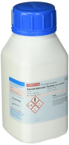 HiMedia GRM718-500G Calcium Hydroxide, Purified, 500 g in Saudi Arabia