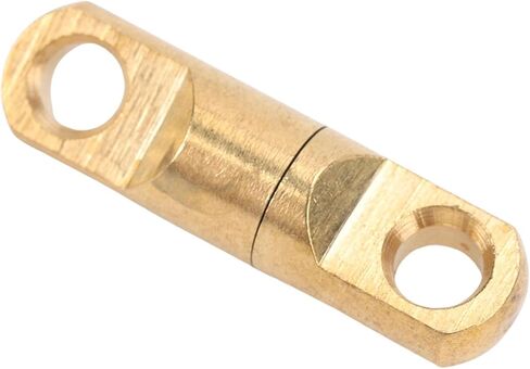 Yinhing 20 Pcs Swivel Eye Rotating Connector Brass Double Eye Swivel Connector 7mm Inner Diameter for Rope Key Phone Accessories Repair Craft Projects in Saudi Arabia