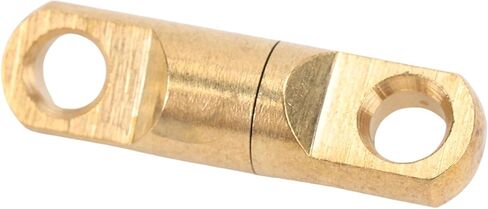 Yinhing 20 Pcs Swivel Eye Rotating Connector Brass Double Eye Swivel Connector 7mm Inner Diameter for Rope Key Phone Accessories Repair Craft Projects in Saudi Arabia