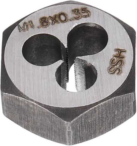 M10 x 1.25 قالب سداسي متري على اليمين من الفولاذ الملولب عالي السرعة لقطع الخيوط من الفولاذ الكربوني وسبائك الفولاذ والفولاذ المقاوم للصدأ والنحاس والألومنيوم in Kuwait