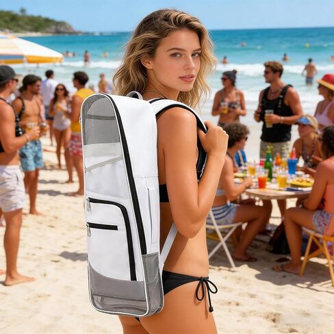 Mesh Swimming Equipment Backpack | Large and Lightweight Adjustable Mesh Gym Backpack for Swimmers, Divers, Adults, Beach, Travel, Pool, Pool Club, Camping, in Saudi Arabia