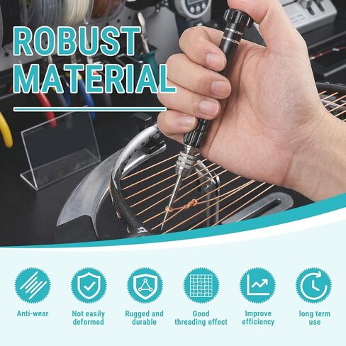 Tennis Stringing Machine Awl Tool, Racket String Assistance Racquet Stringing Straight Awl for Badminton Racket in Saudi Arabia