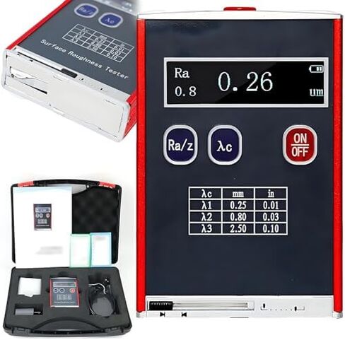 Roughness Tester, Portable High Accuracy Roughness Meter with LED Display for Quality Assessment, 0.01μm Precision in Saudi Arabia