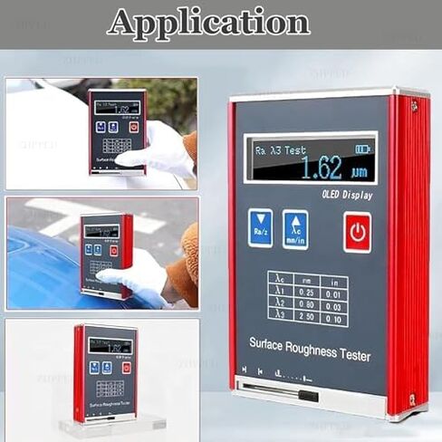 Roughness Tester, Portable High Accuracy Roughness Meter with LED Display for Quality Assessment, 0.01μm Precision in Saudi Arabia