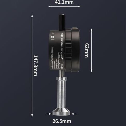 Roughness Tester, Digital Roughness Meter, with LED Display, Measuring Range 0-6.5mm, ±0.003mm Measurement Accuracy in Saudi Arabia