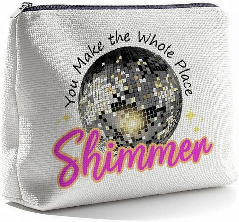 In a World Full of Jolenes be a Dolly Makeup Bag, Pink Travel Toiletry Bag Gifts for Friends, Dolly Costumes for Women Family Sister Friends Daughter Graduation Halloween Birthday Christmas in Kuwait