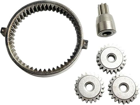 5x Metal Electric Drill Gear Set Planetary Gears 50 Teeth Gear Ring for 775/550 Electric Drills Power Tool Repair Kit in Kuwait