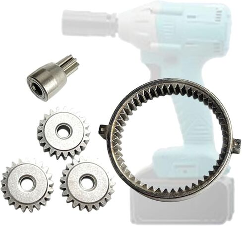 5x Metal Electric Drill Gear Set Planetary Gears 50 Teeth Gear Ring for 775/550 Electric Drills Power Tool Repair Kit in Kuwait