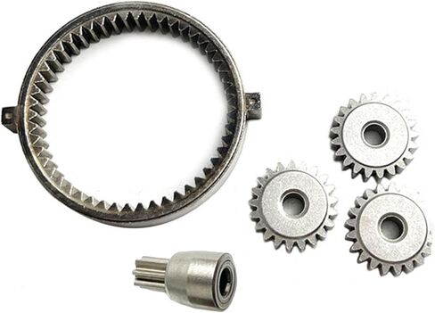 5x Metal Electric Drill Gear Set Planetary Gears 50 Teeth Gear Ring for 775/550 Electric Drills Power Tool Repair Kit in Kuwait
