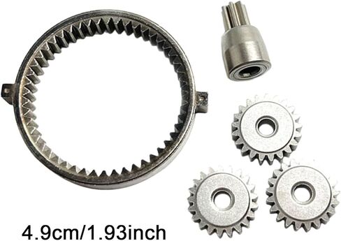 5x Metal Electric Drill Gear Set Planetary Gears 50 Teeth Gear Ring for 775/550 Electric Drills Power Tool Repair Kit in Kuwait